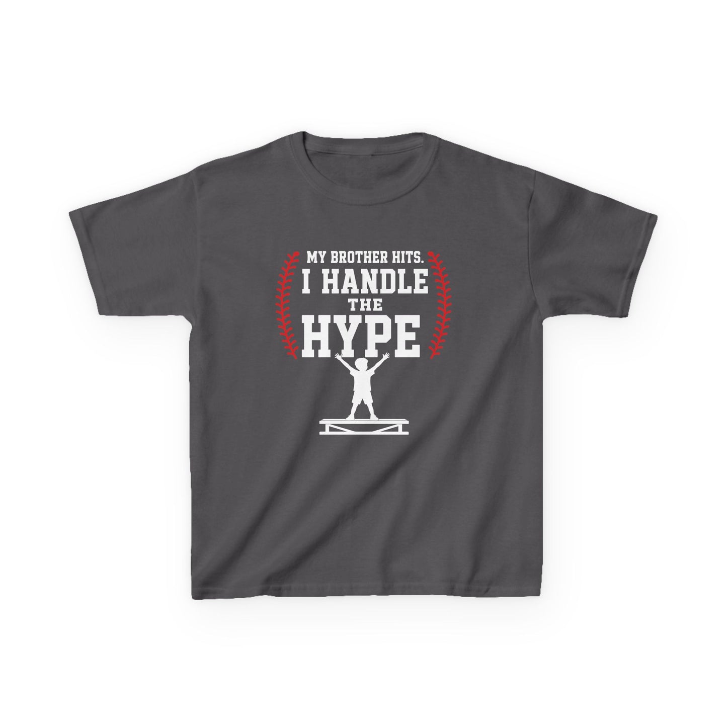 Little Brother Runs Hype Kids T-shirt