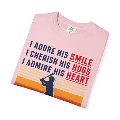 Grandma's Baseball Heart T-Shirt