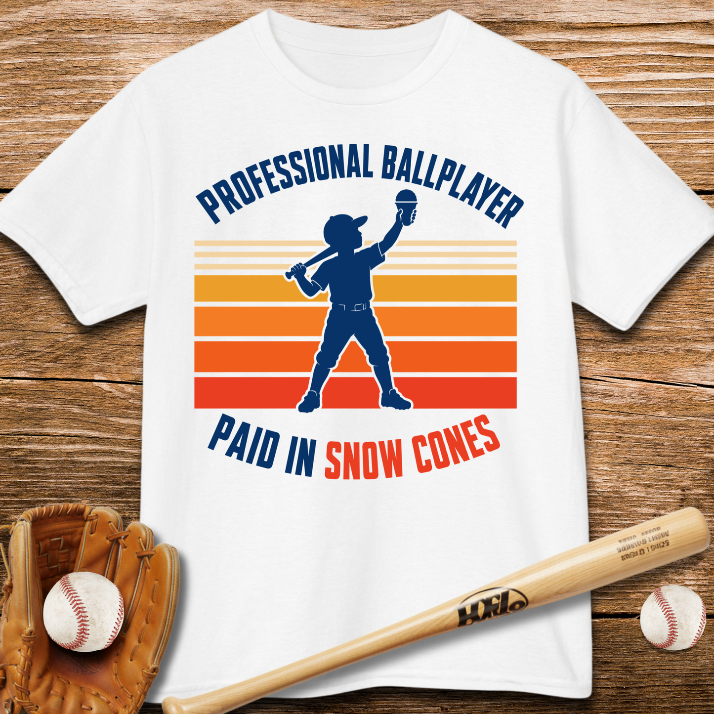 Plays For Snow Cones Kids T-shirt