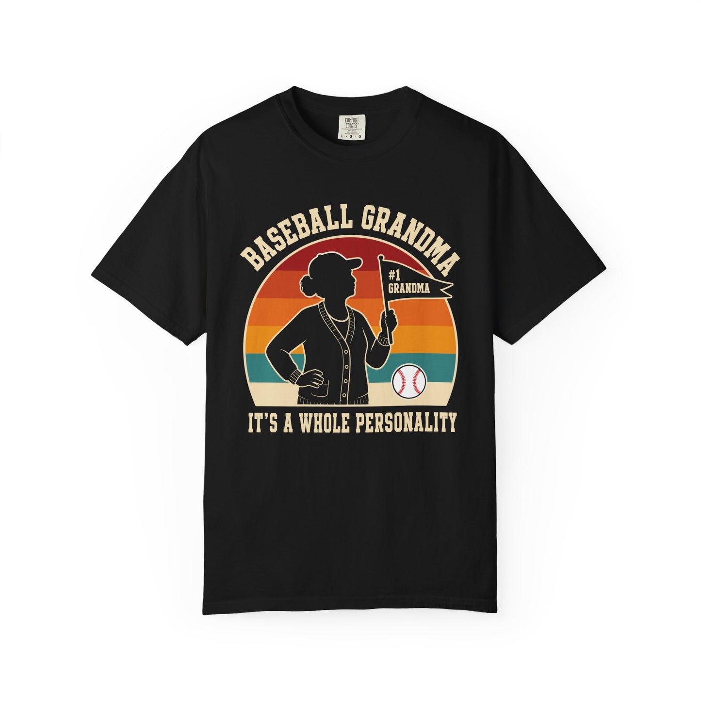 Baseball Grandma Whole Personality T-Shirt
