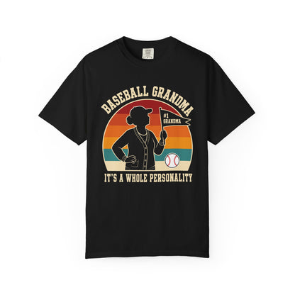 Baseball Grandma Whole Personality T-Shirt