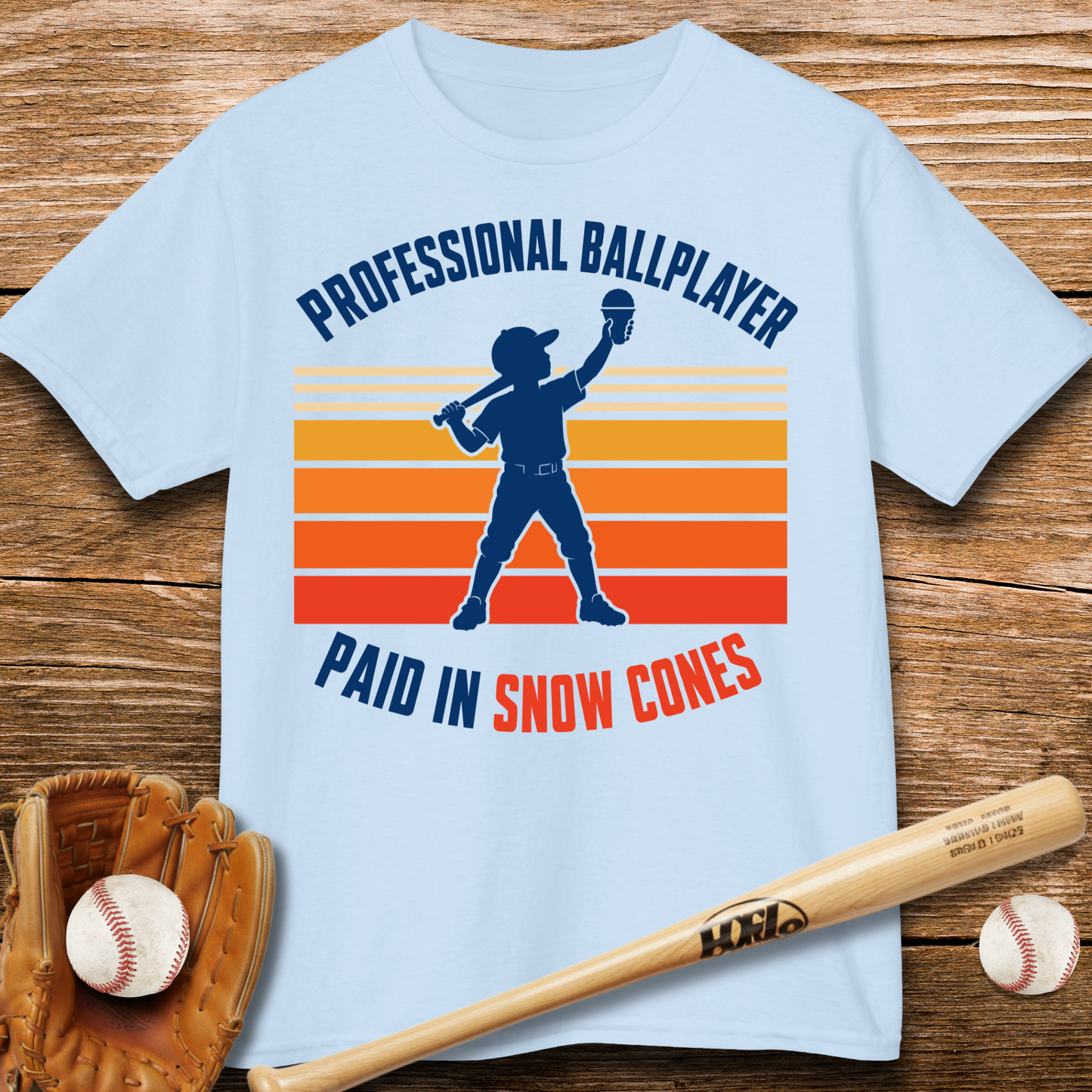 Plays For Snow Cones Kids T-shirt