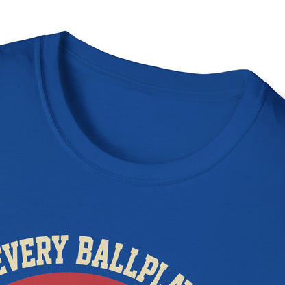 Behind Every Ballplayer A Dad T-Shirt