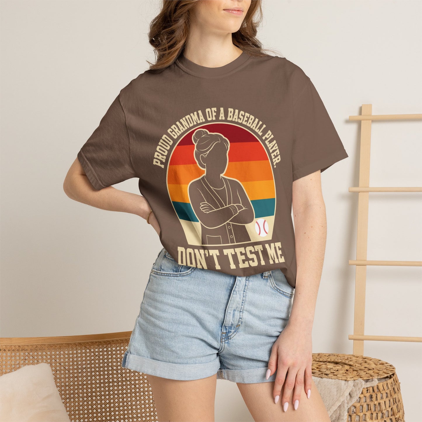 Proud Grandma Don't Test Me T-Shirt