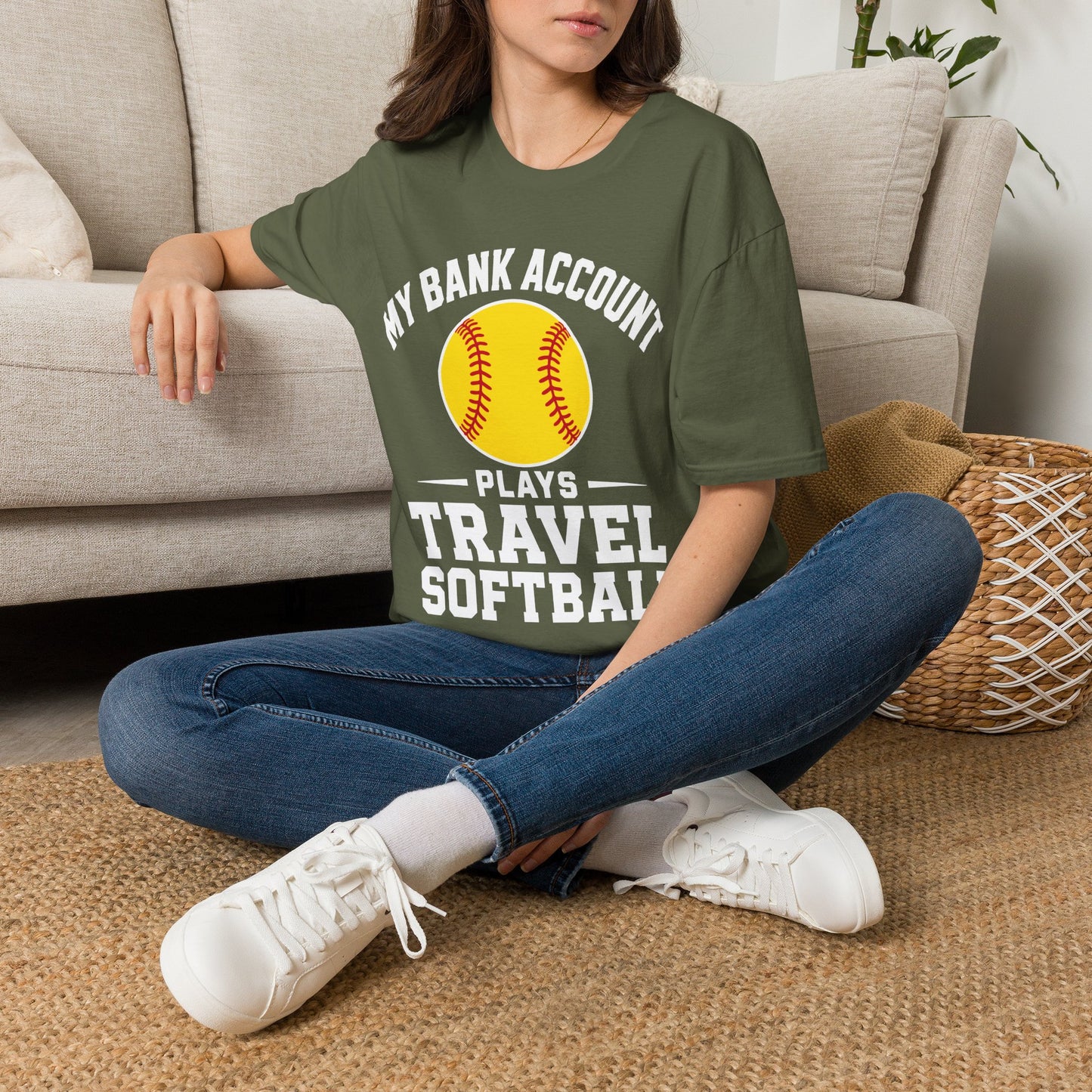 Broke From Travel Softball T-Shirt