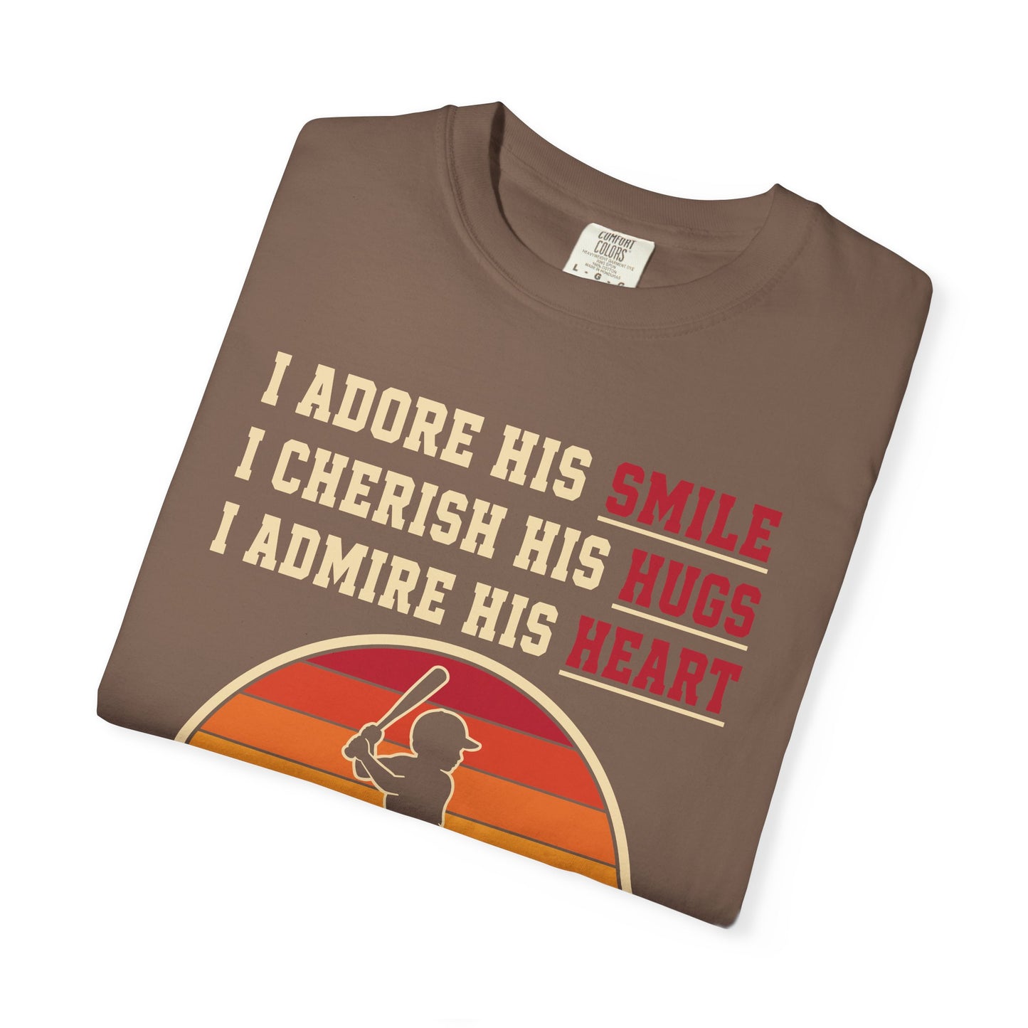 Grandma's Baseball Heart T-Shirt