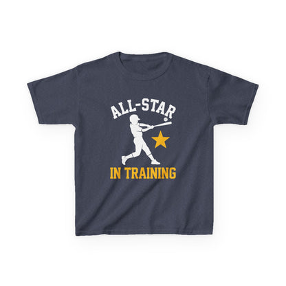 All-Star In Training Basebal Kids T-shirt