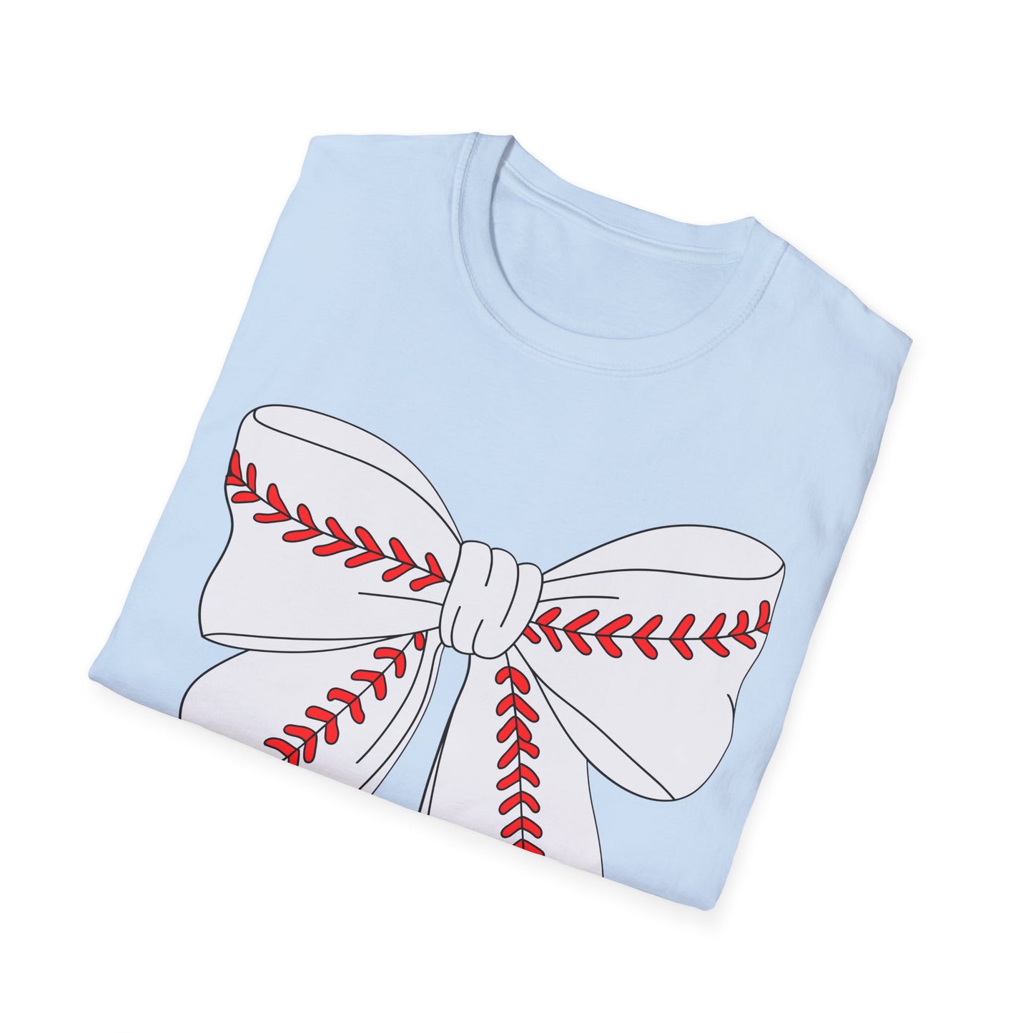 Charming Bow Graphic T-Shirt for All Occasions, Gift for Her, Casual Wear, Holiday Apparel, Trendy Fashion Statement