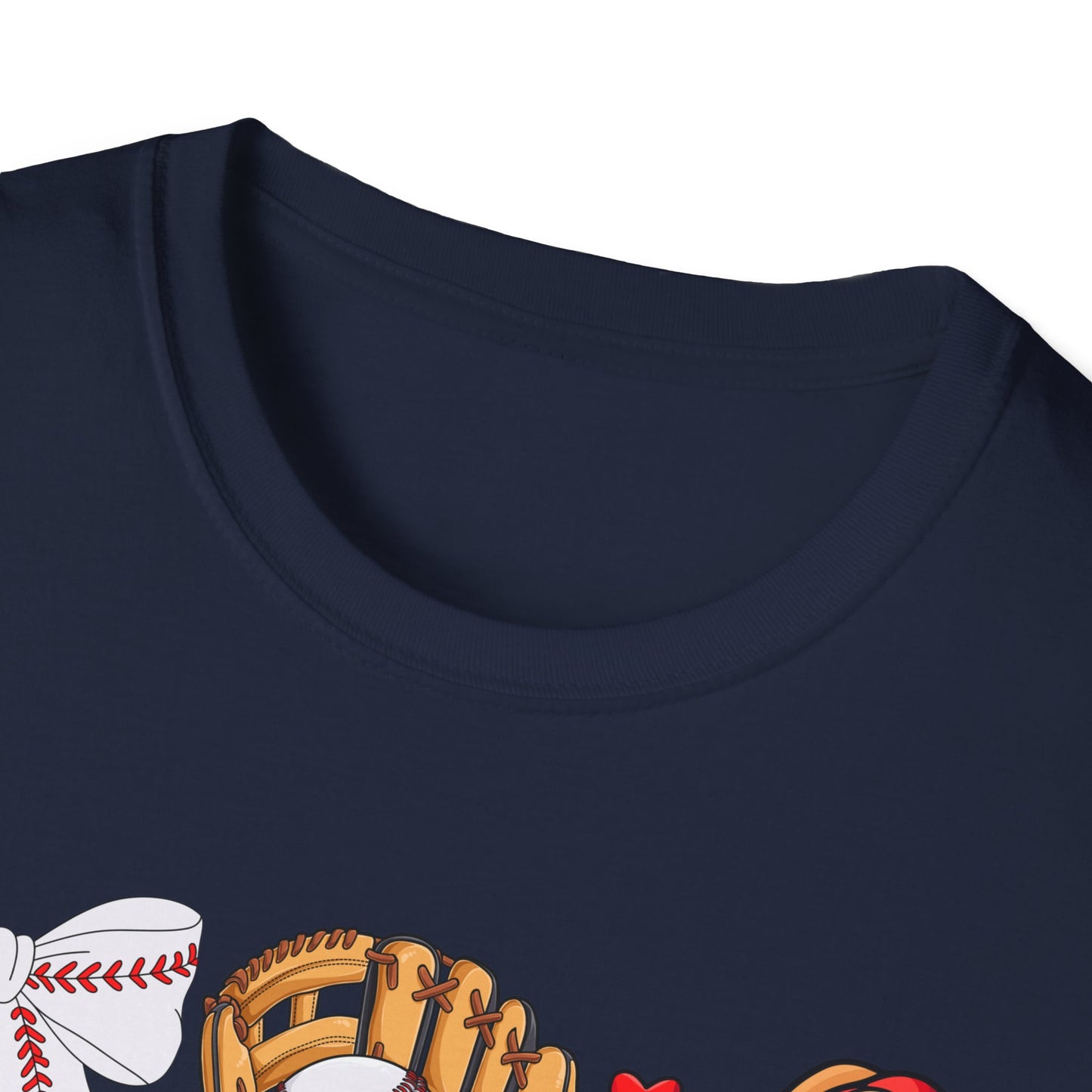 Baseball & Movie Night Unisex Softstyle T-Shirt, Sports Fan Tee, Gift for Dad, Summer Outing Shirt, Movie Lovers Apparel
