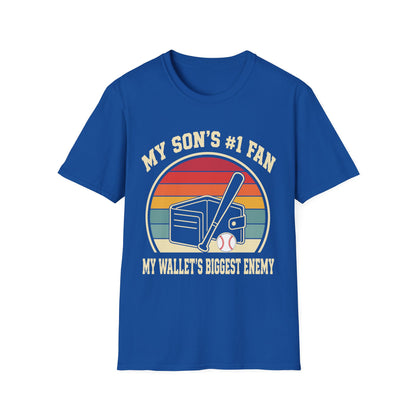 My Son's #1 Fan Wallet's Enemy T-Shirt