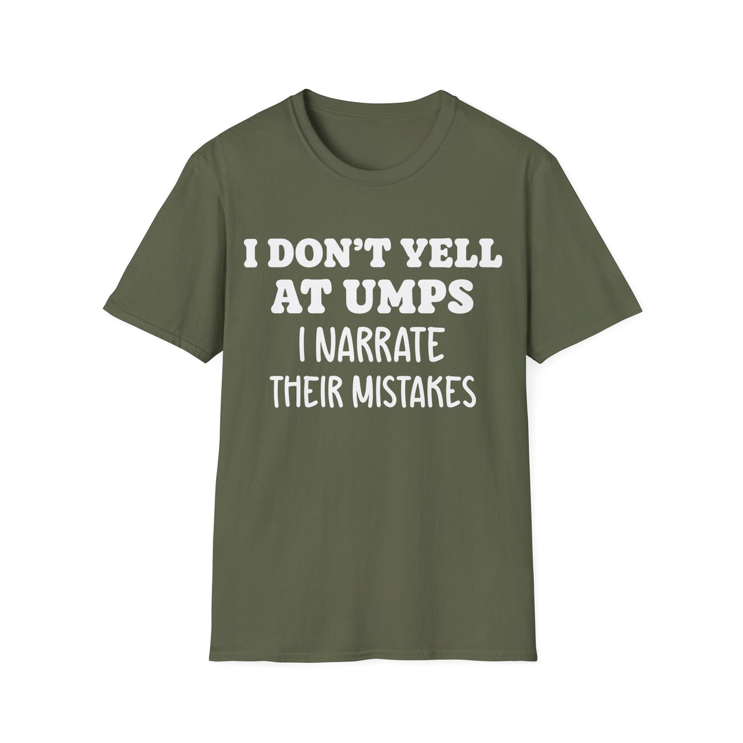 Sideline Umpire Critic T-Shirt