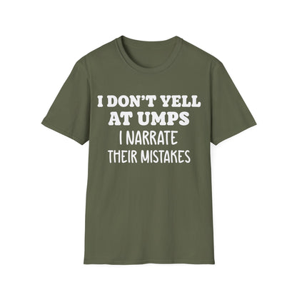 Sideline Umpire Critic T-Shirt