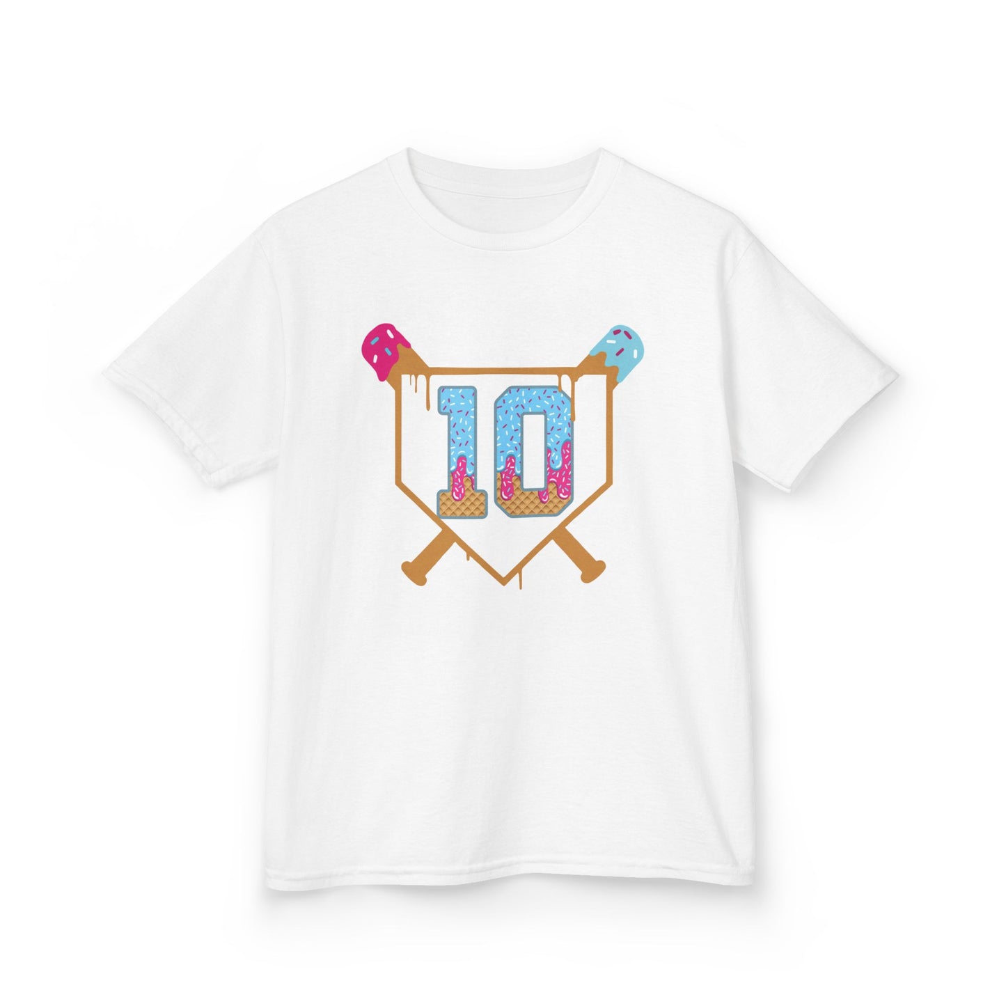 Baseball 10th Birthday Kids T-shirt