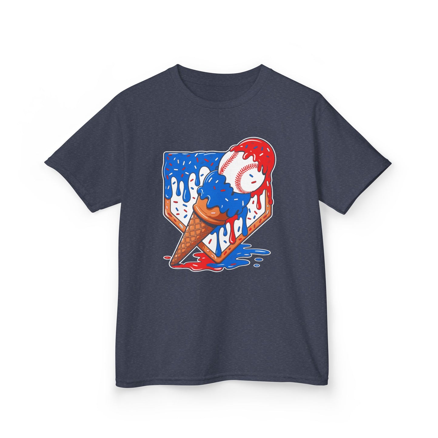 USA Ice Cream Drip Kids Tee