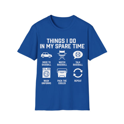 Baseball Parent Daily Grind T-Shirt