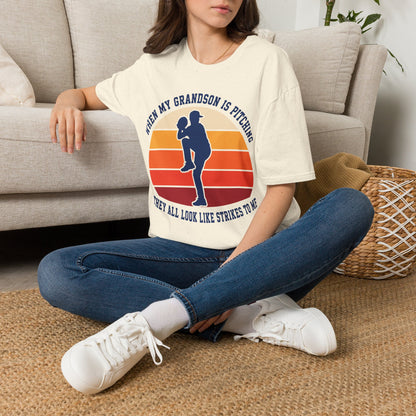 Grandparent  Sees Only Strikes T-Shirt