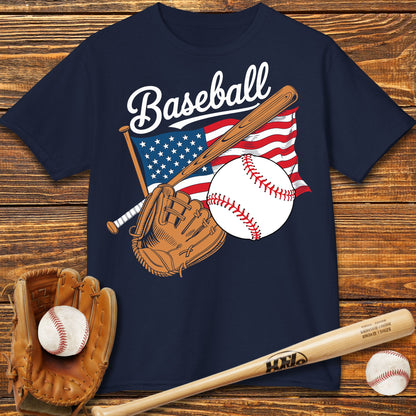 USA Flag Kids T-Shirt