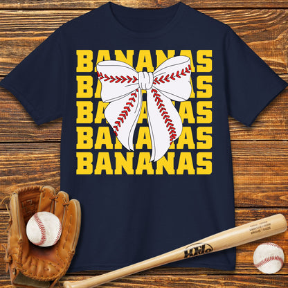 Bananas Coquette Kids T-Shirt