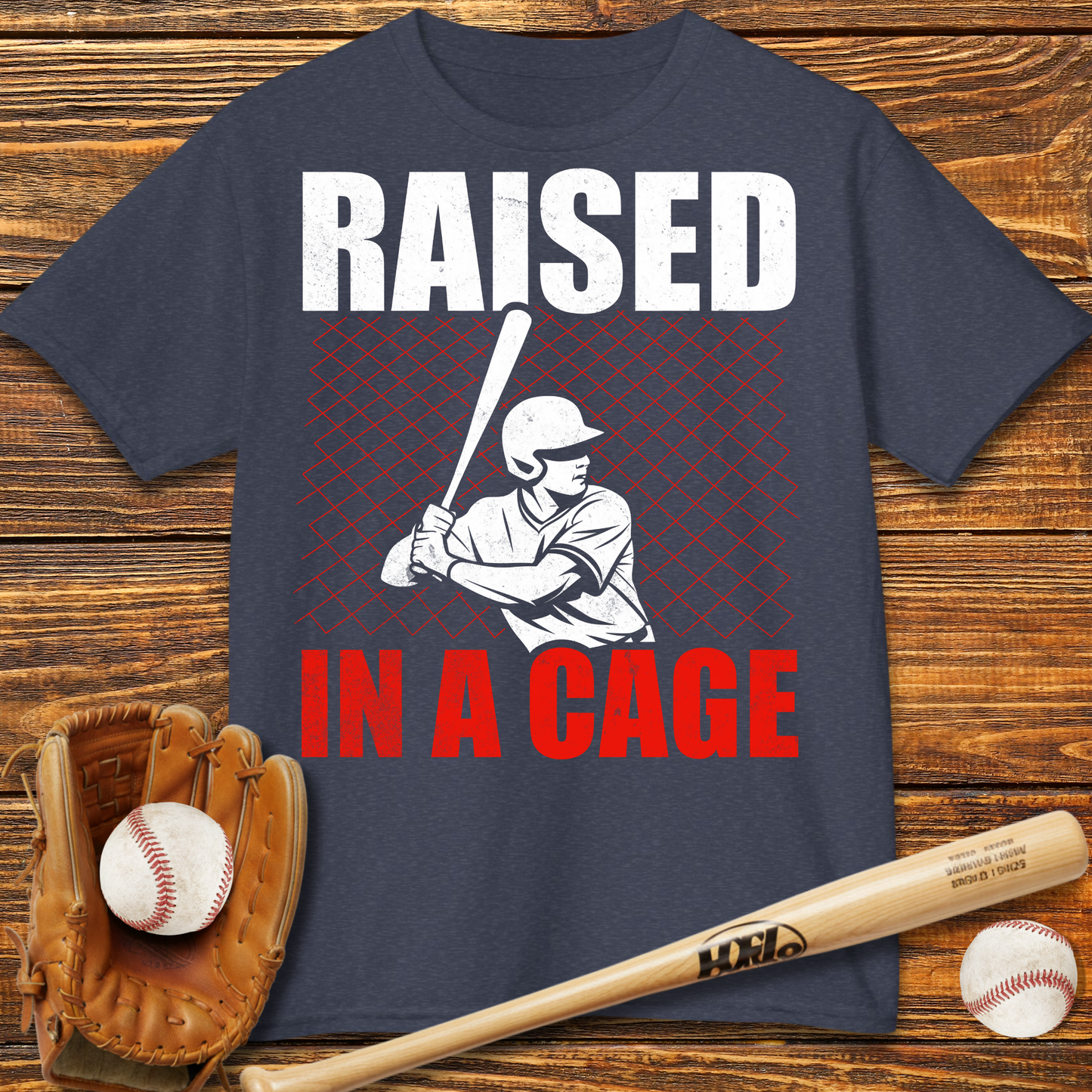 Raised In A Cage Kids T-Shirt