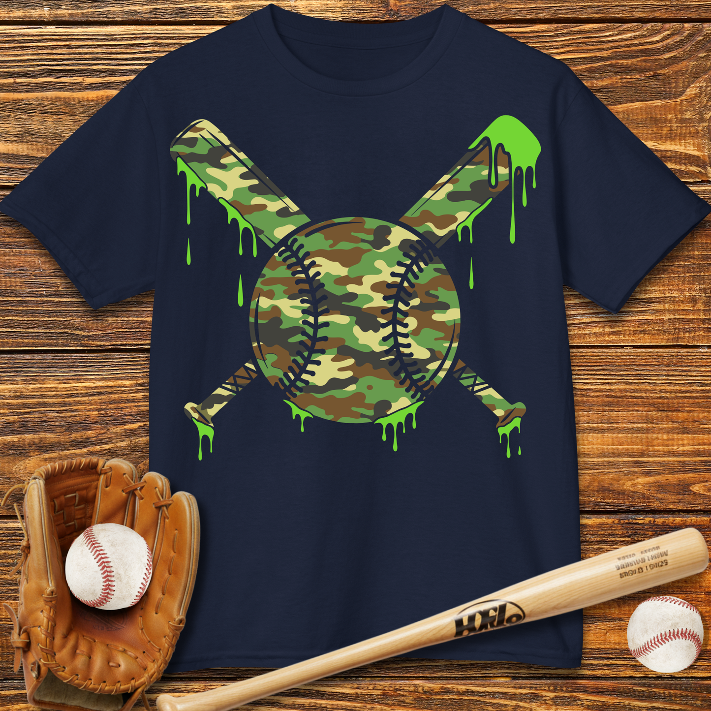 Camo Drip Kids T-Shirt