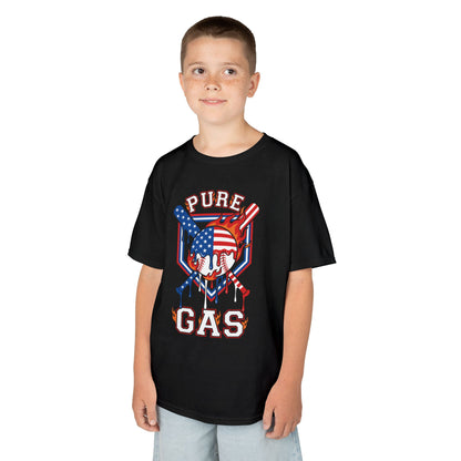 Pure Gas Patriotic Baseball Kids T-shirt