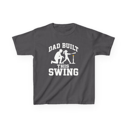 Dad Coached Her Swing Kids T-shirt