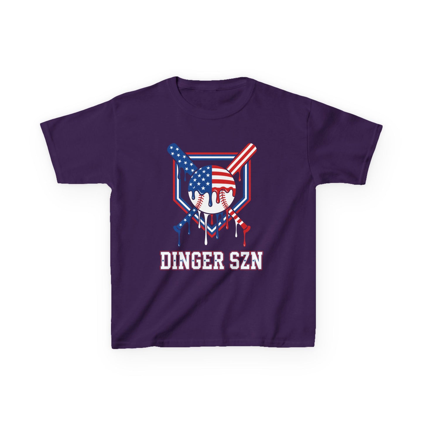 Dinger Szn Patriotic Kids T-shirt