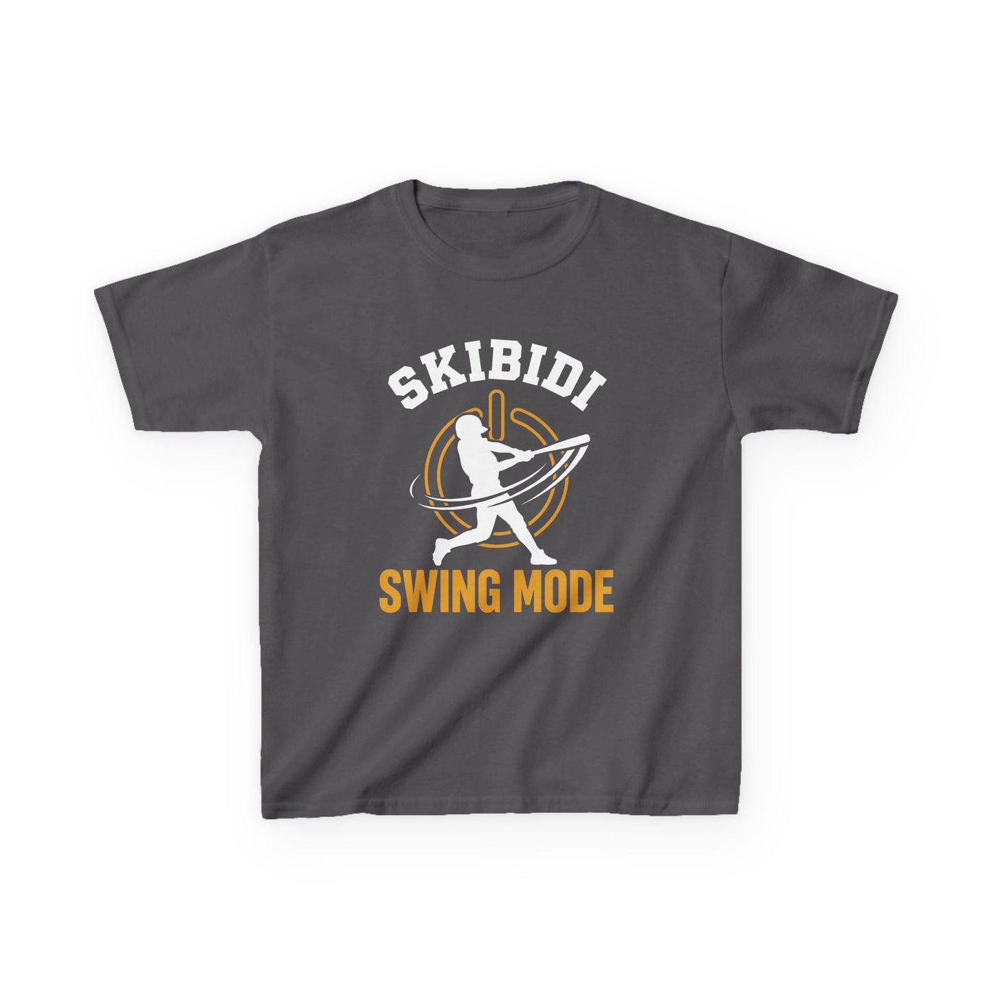 Skibidi Swing Mode Baseball Kids T-shirt