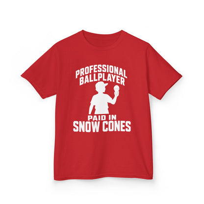 Plays For Snow Cones Kids T-shirt