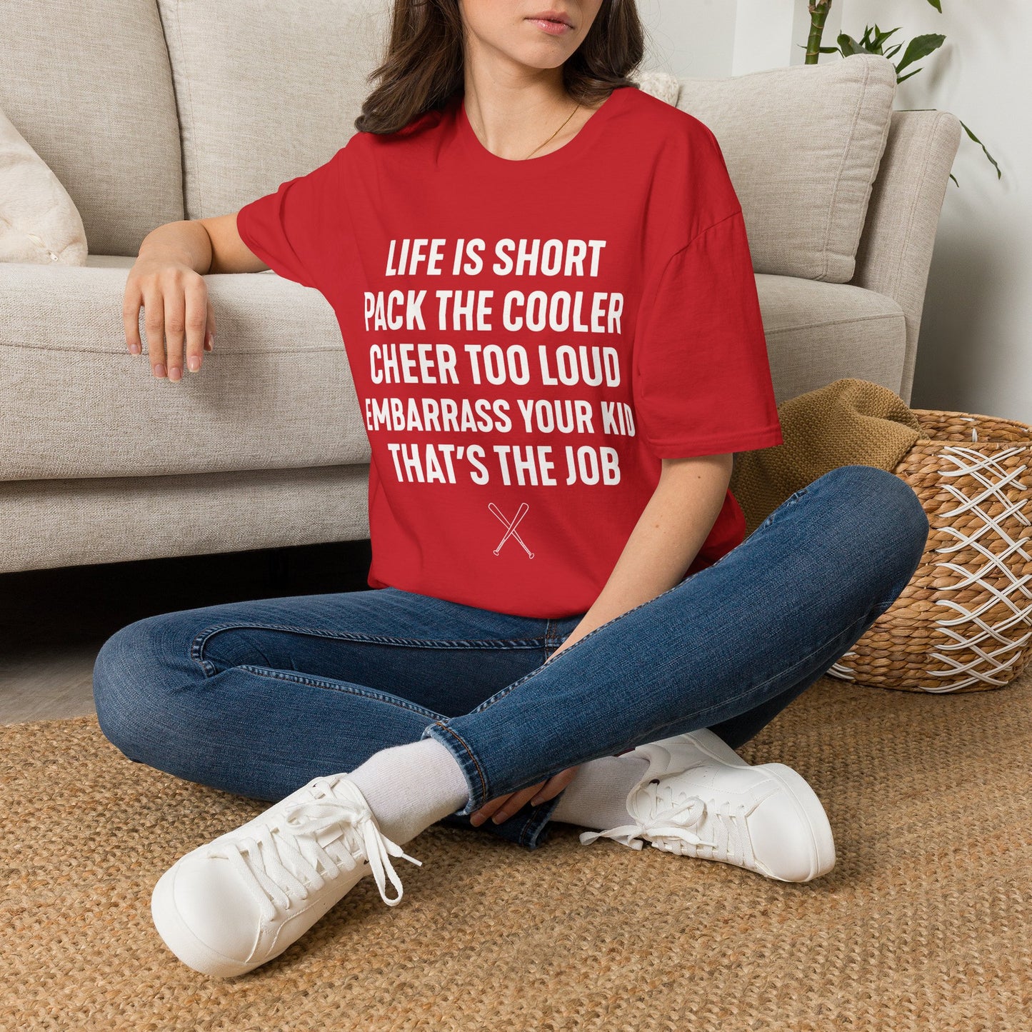 Loud Baseball Parent Life T-Shirt