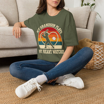 My Grandson Plays Heart Watches T-Shirt