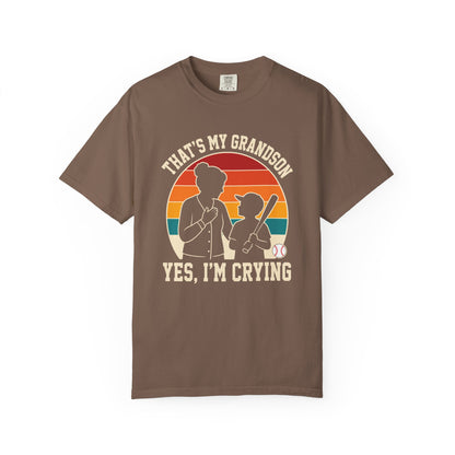That's My Grandson Crying T-Shirt