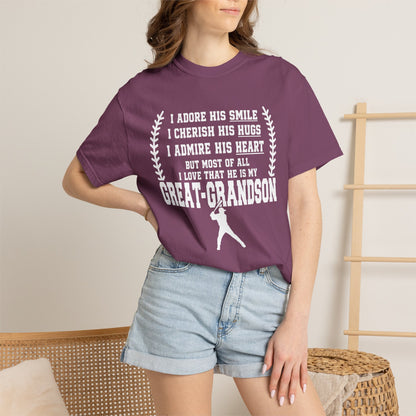 Adores Her Great-Grandson T-Shirt