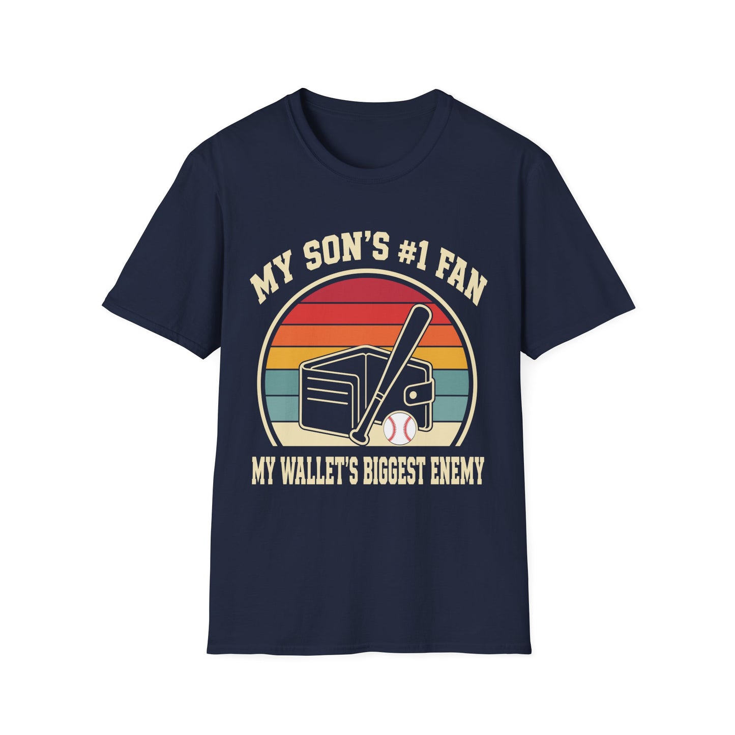 My Son's #1 Fan Wallet's Enemy T-Shirt