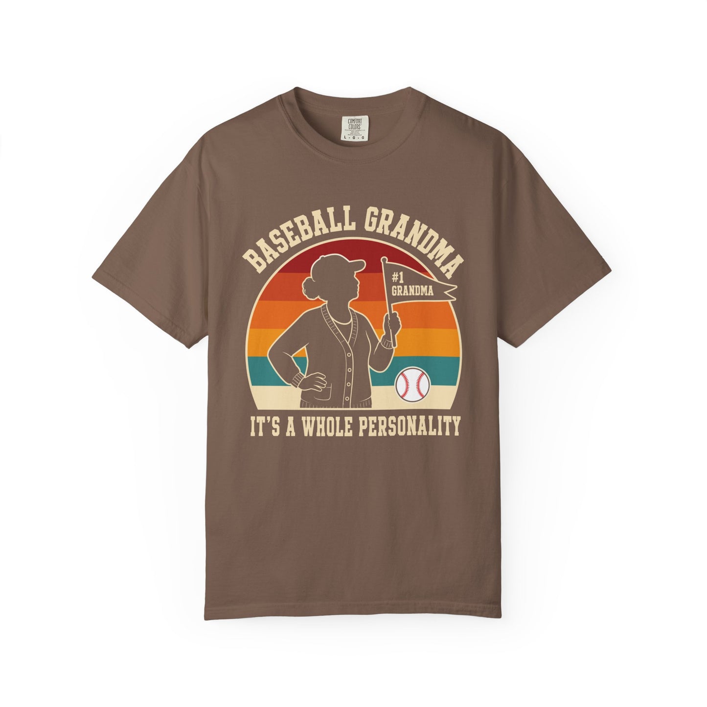 Baseball Grandma Whole Personality T-Shirt