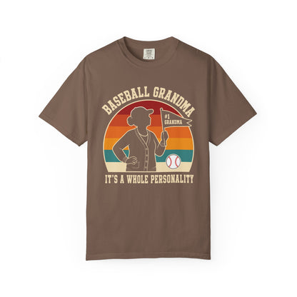 Baseball Grandma Whole Personality T-Shirt