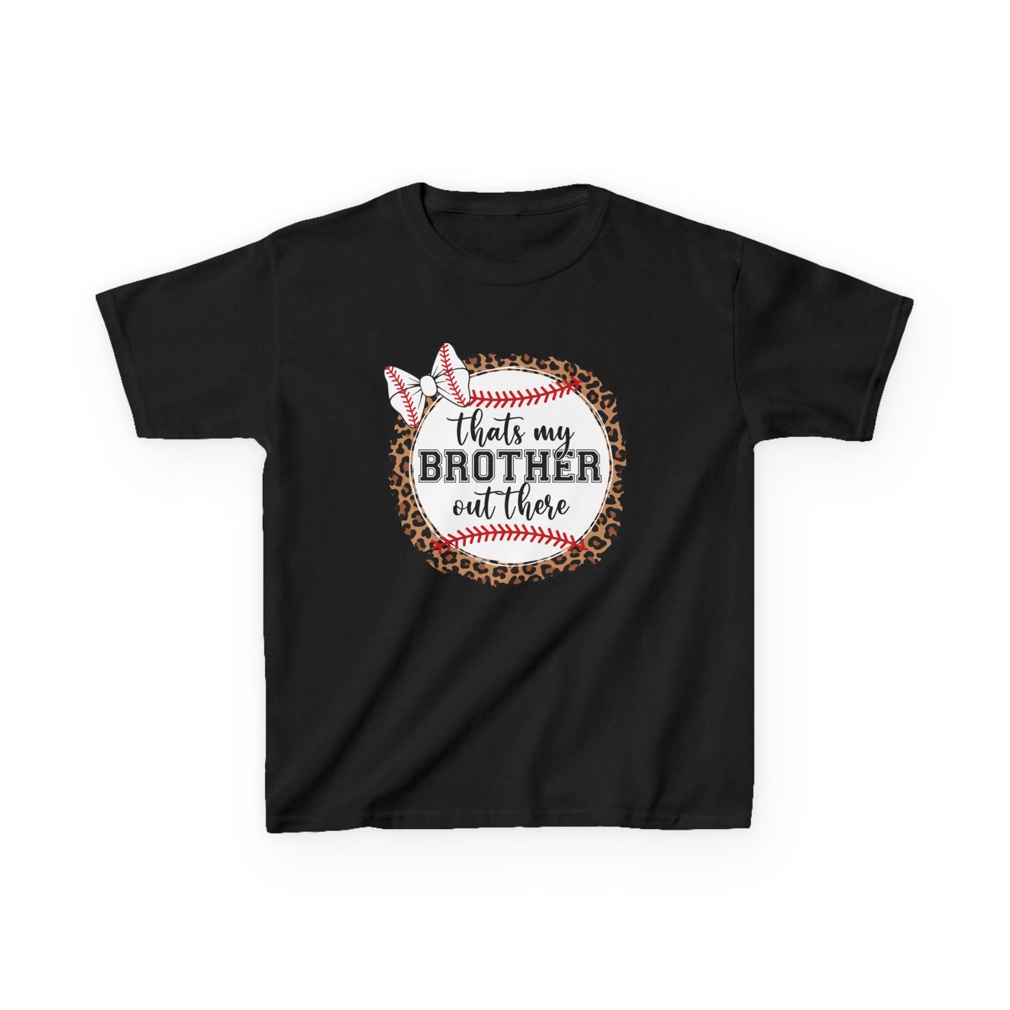 Bow-Wearing Brother Fan Kids T-shirt