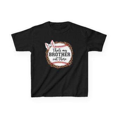 Bow-Wearing Brother Fan Kids T-shirt