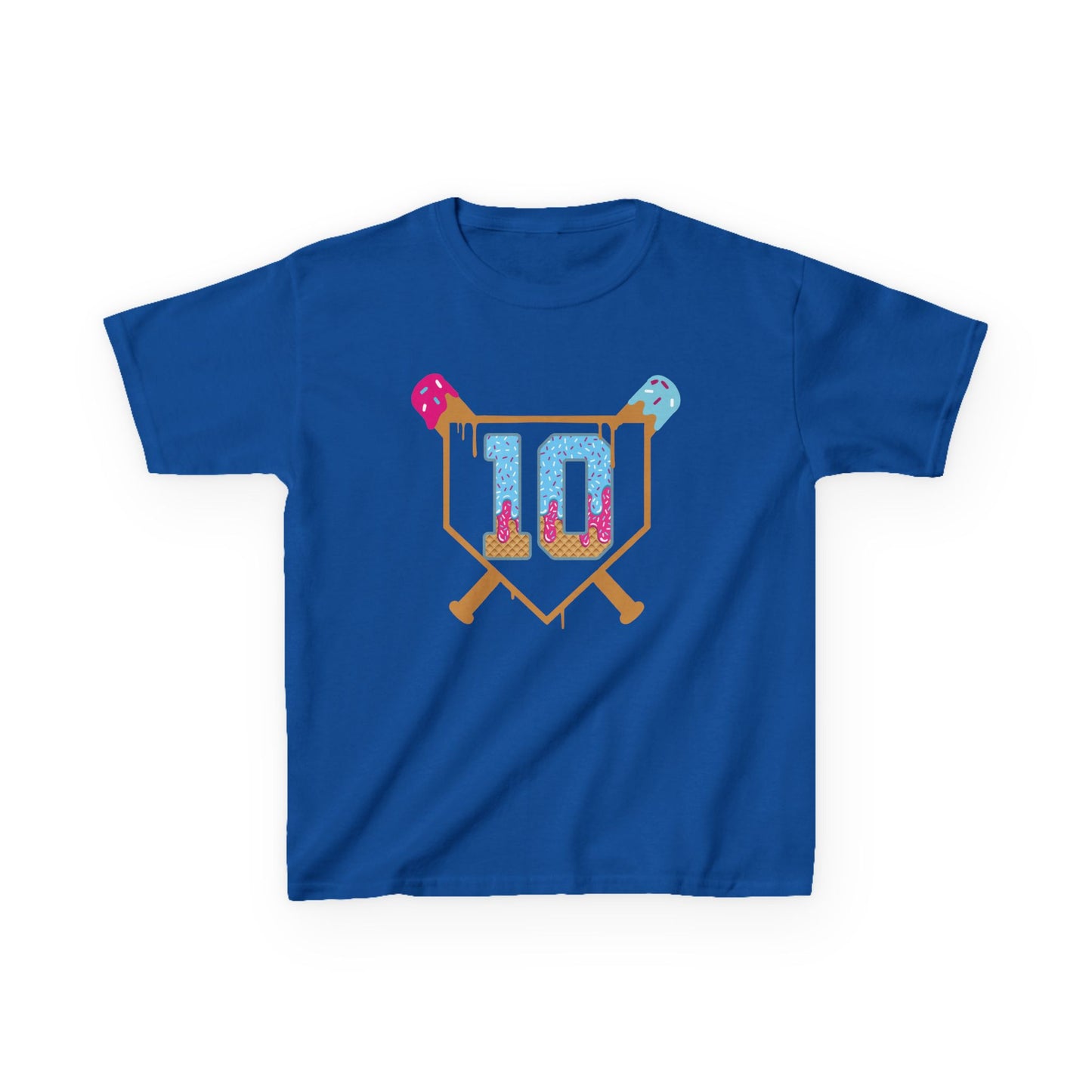 Baseball 10th Birthday Kids T-shirt