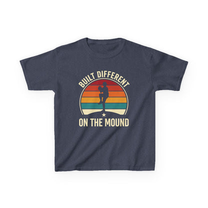 Built Different Pitcher Kids T-shirt