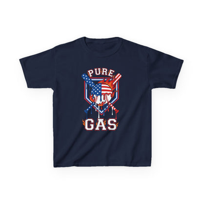 Pure Gas Patriotic Baseball Kids T-shirt