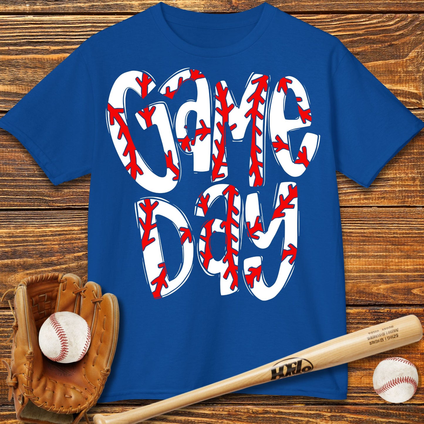 Game Day Baseball Kids T-Shirt
