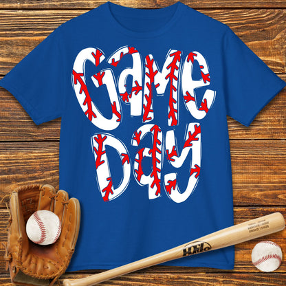 Game Day Baseball Kids T-Shirt