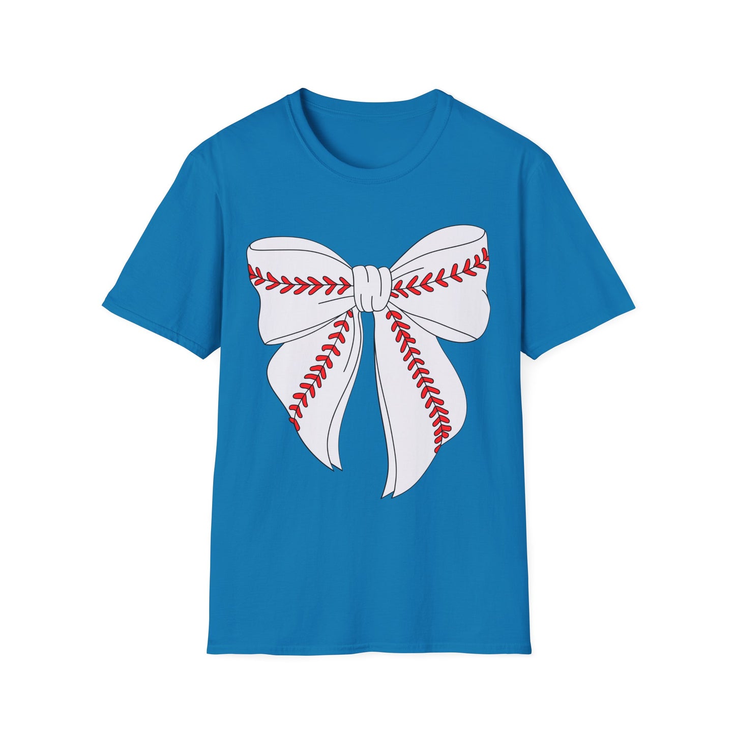 Charming Bow Graphic T-Shirt for All Occasions, Gift for Her, Casual Wear, Holiday Apparel, Trendy Fashion Statement