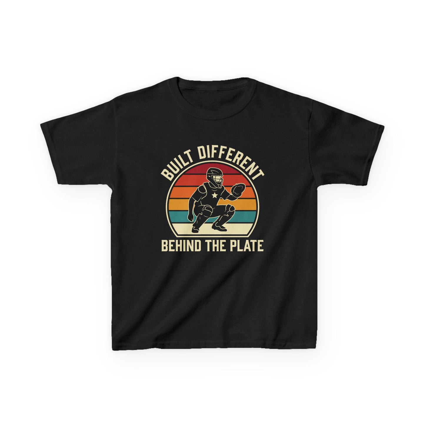 Built Different Catcher Kids T-shirt