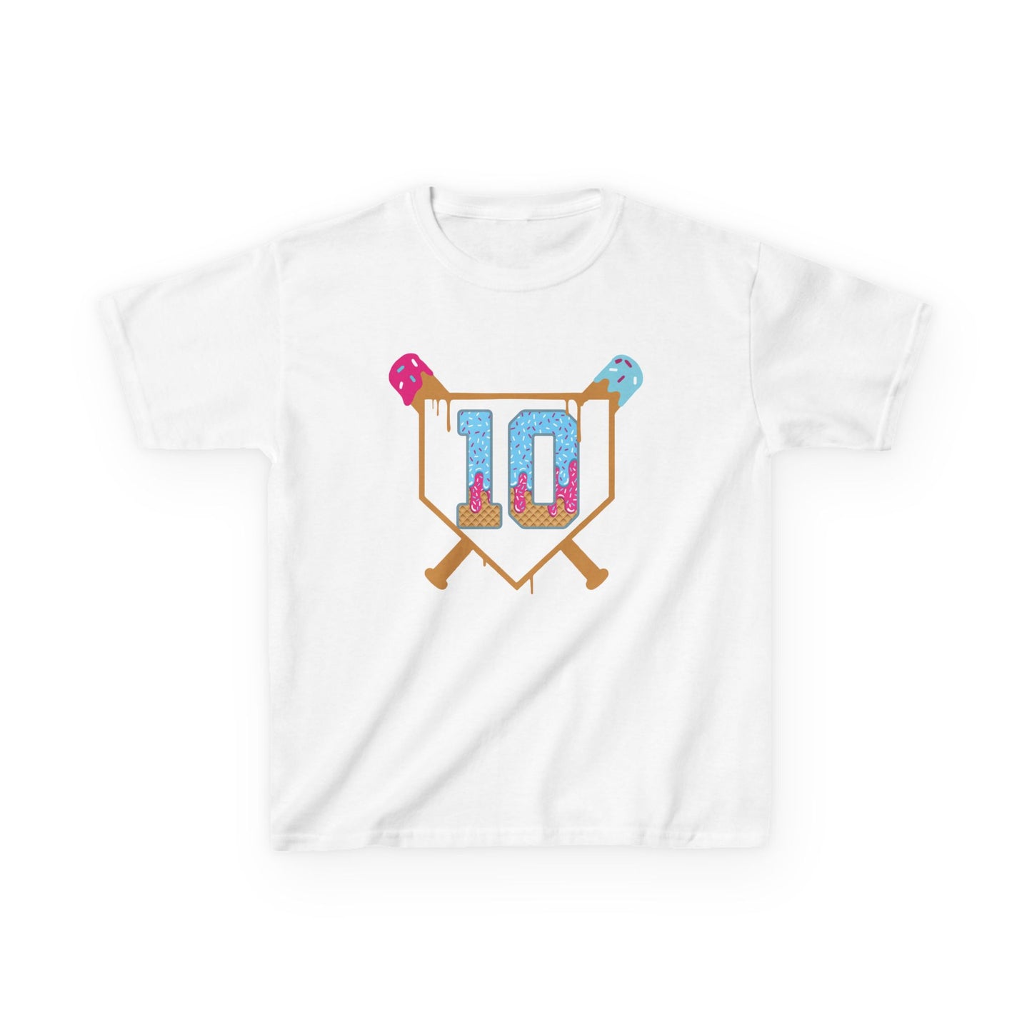 Baseball 10th Birthday Kids T-shirt