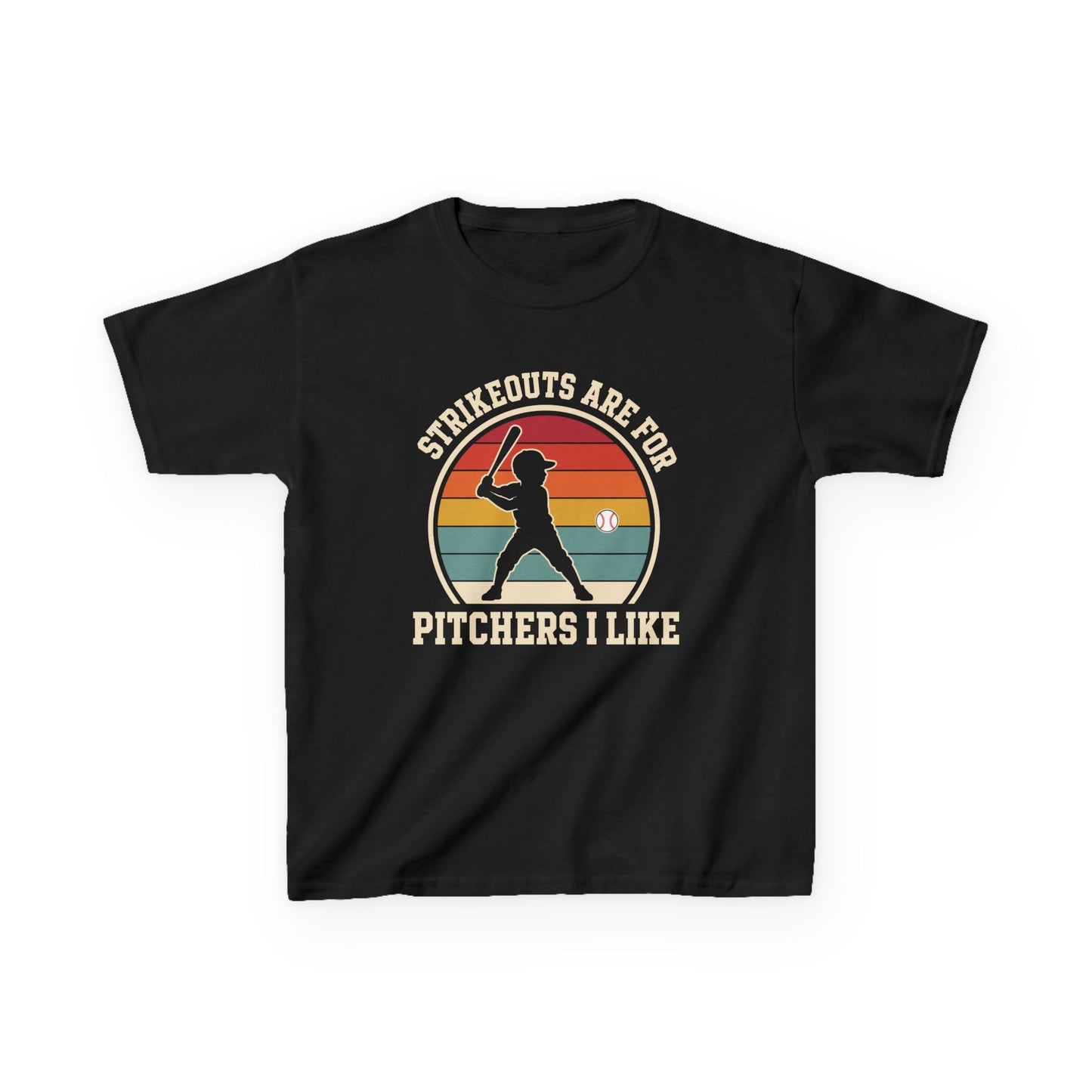 Strikeouts Are For Pitchers I Like Kids T-shirt