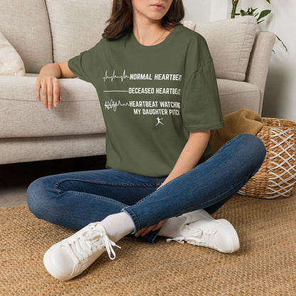 Daughter's Pitch Flatlines Me T-Shirt