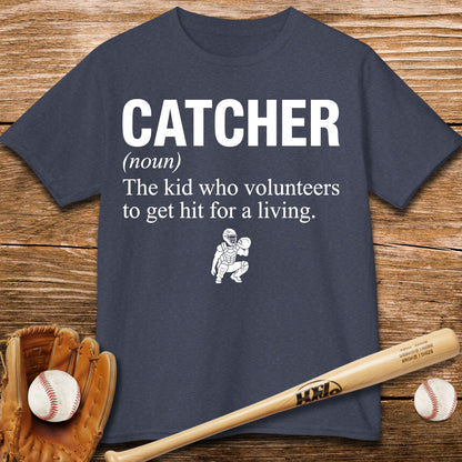 Volunteers To Get Hit Kids T-shirt