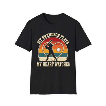 My Grandson Plays Heart Watches T-Shirt